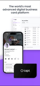 Tapt: Digital Business Card screenshot