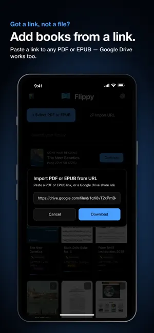 Flippy: AI PDF & EPUB Reader screenshot 3