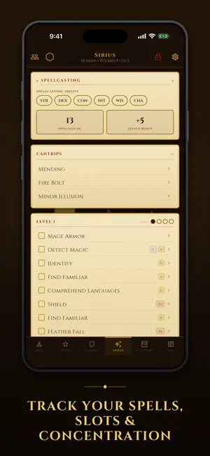 CharCraft: 5e Character Sheet screenshot 4