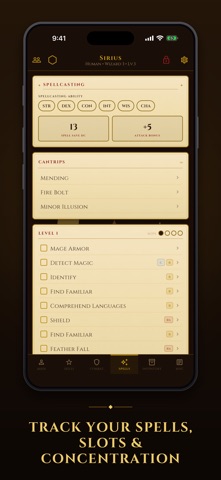 CharCraft: 5e Character Sheet Screenshot 4 of 6