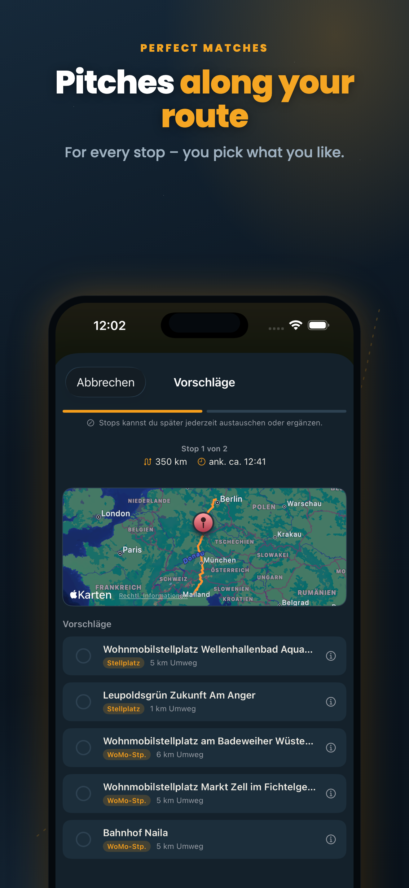 RoadChapter: Motorhome screenshot 2
