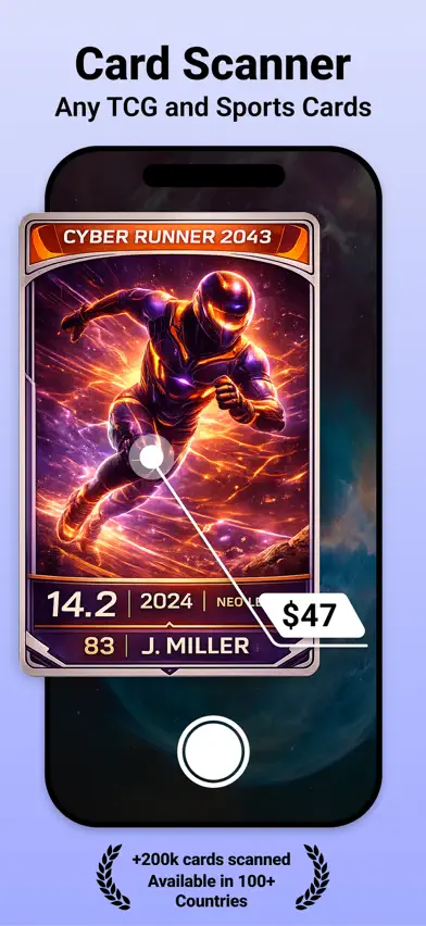 iMint TCG, Sports Card Scanner screenshot 1