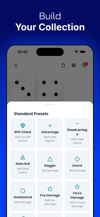 Dice Roller PRO+ Screenshot 5 of 6