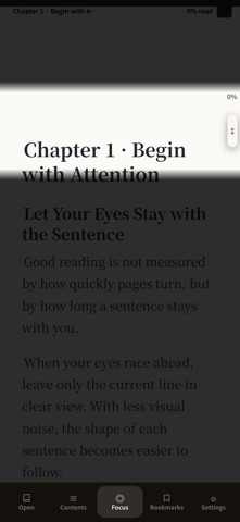Focus Reader: PDF & EPUB Screenshot 2 of 5