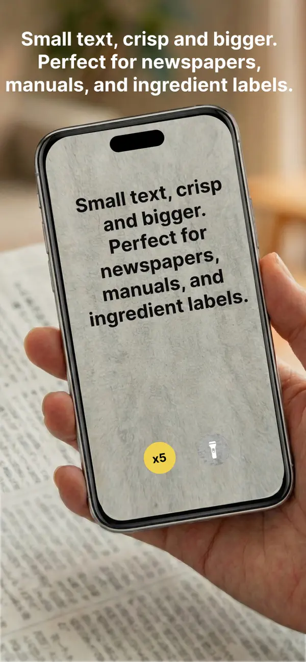Screenshot #3 pour AdfreeLoupe - Simple Loupe