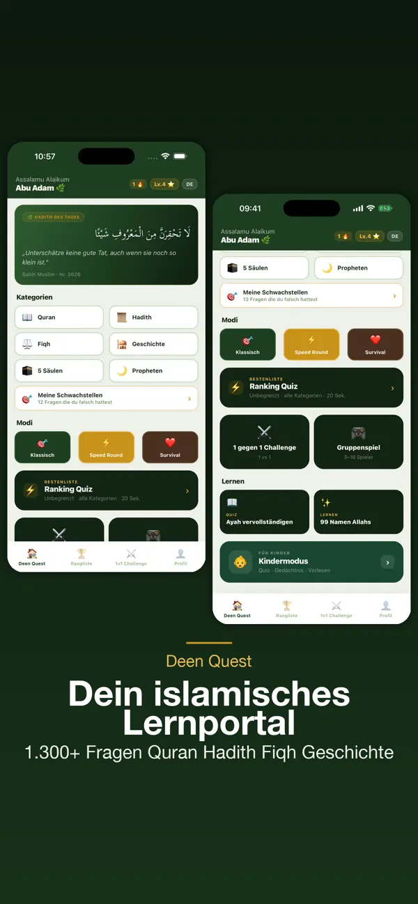 Screenshot #1 pour Deen Quest - Islam Quiz