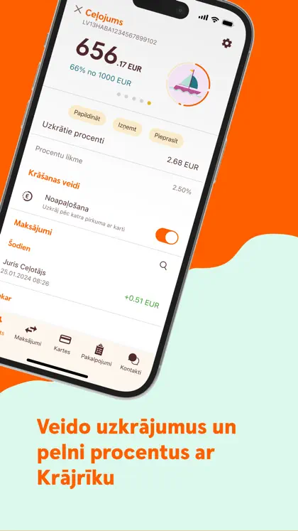 Screenshot 6 di 6 di Swedbank Latvija
