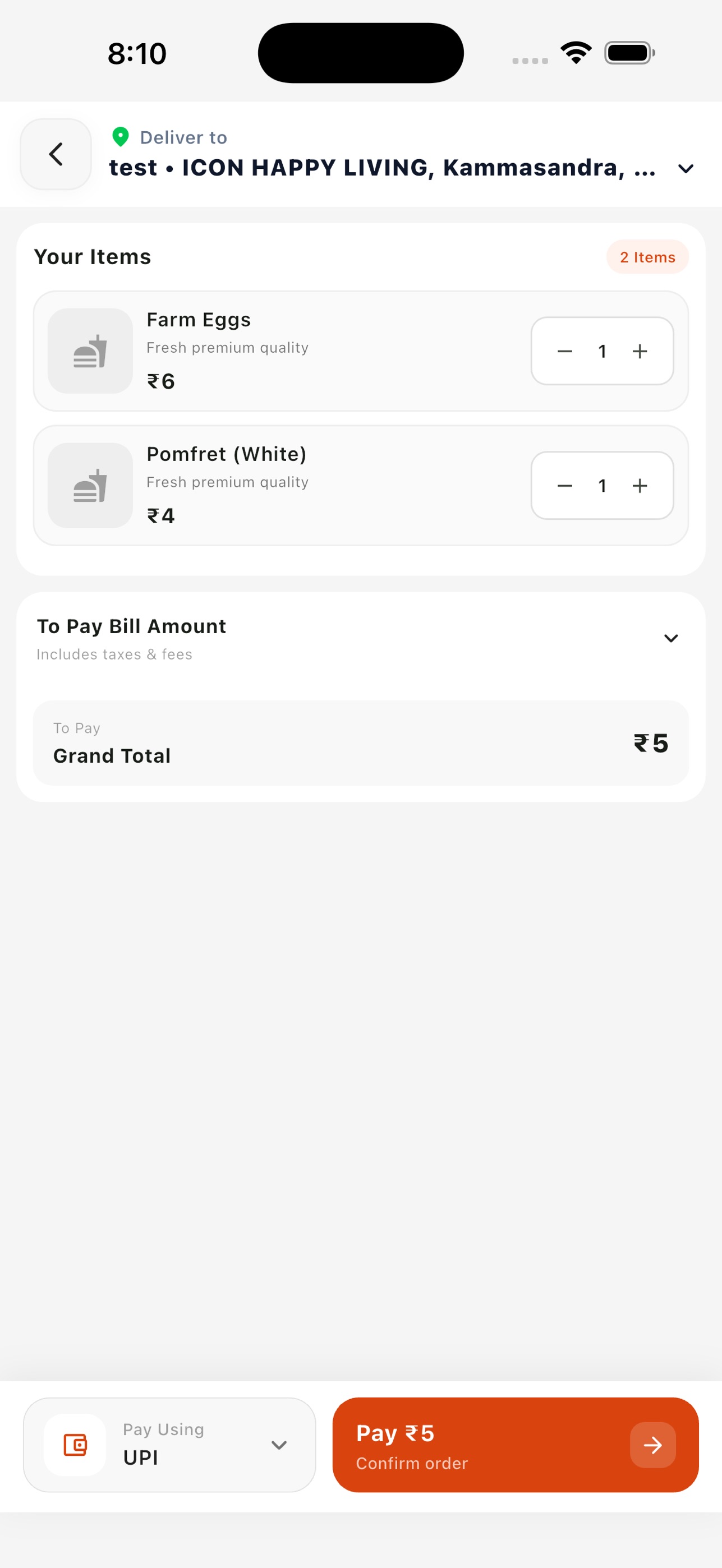 Screenshot 3 of DailyFresh Customer