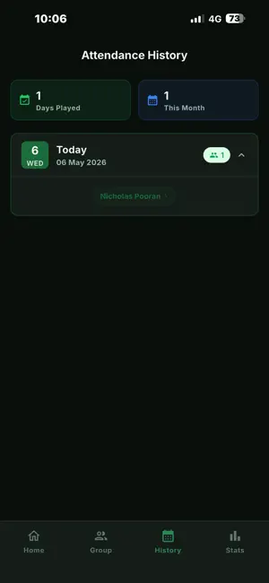 CrickPoll - Cricket Team App screenshot 4