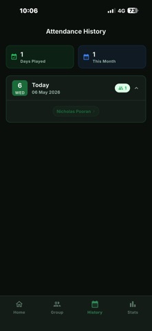 CrickPoll - Cricket Team App screenshot