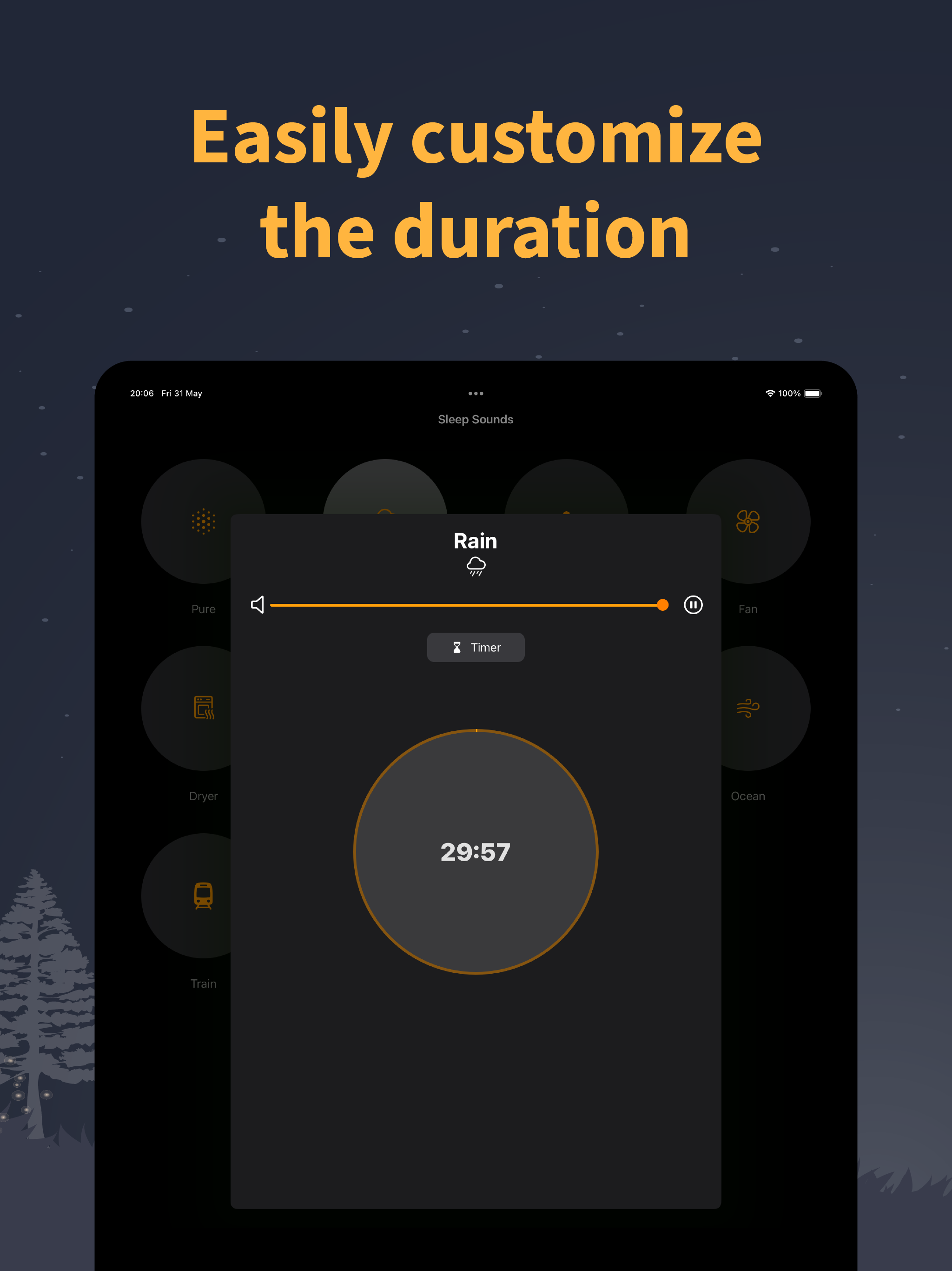 Sleep Cycle Calculator: Sounds screenshot 8