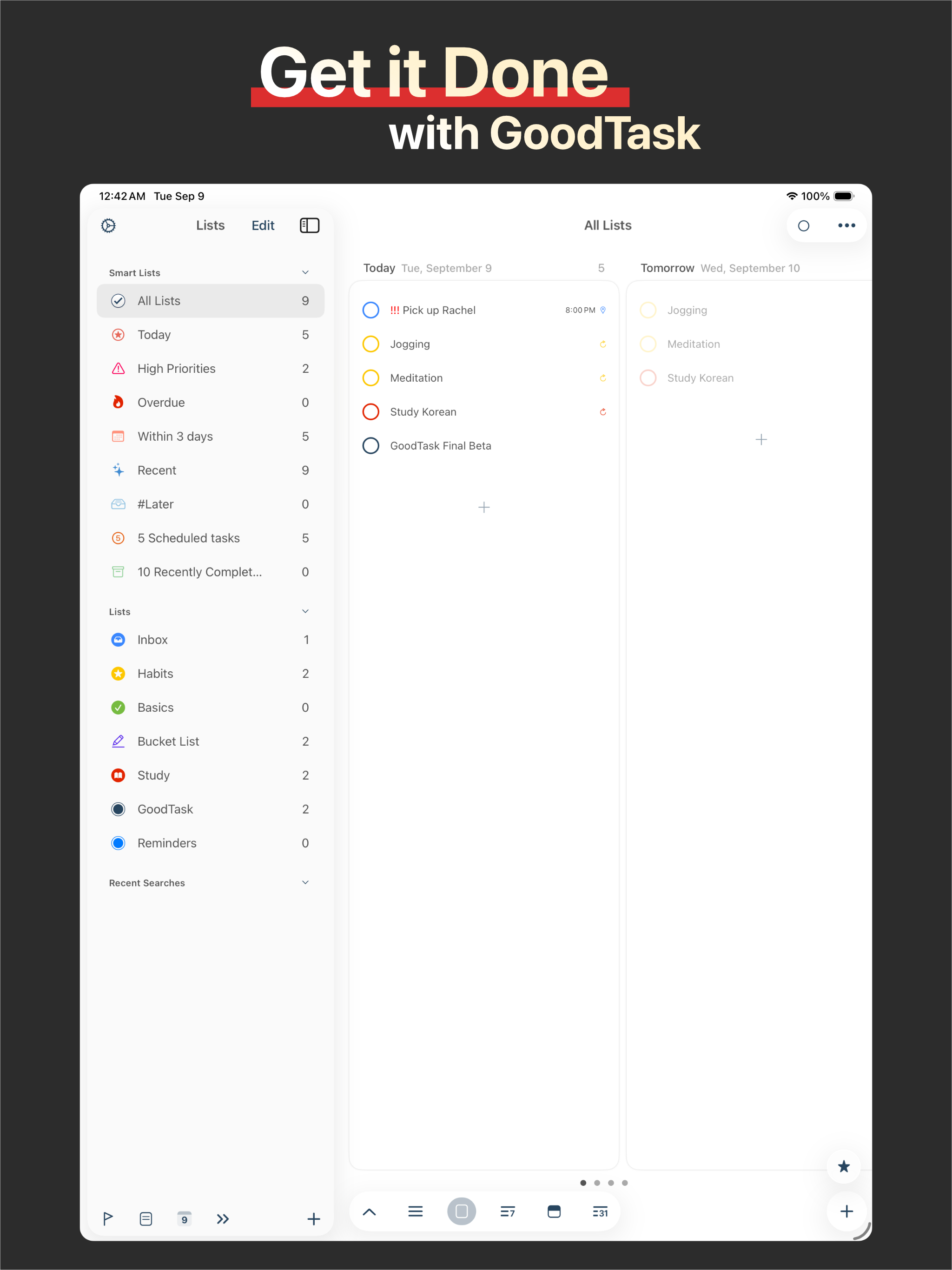 GoodTask - To Do List, Tasks screenshot 9