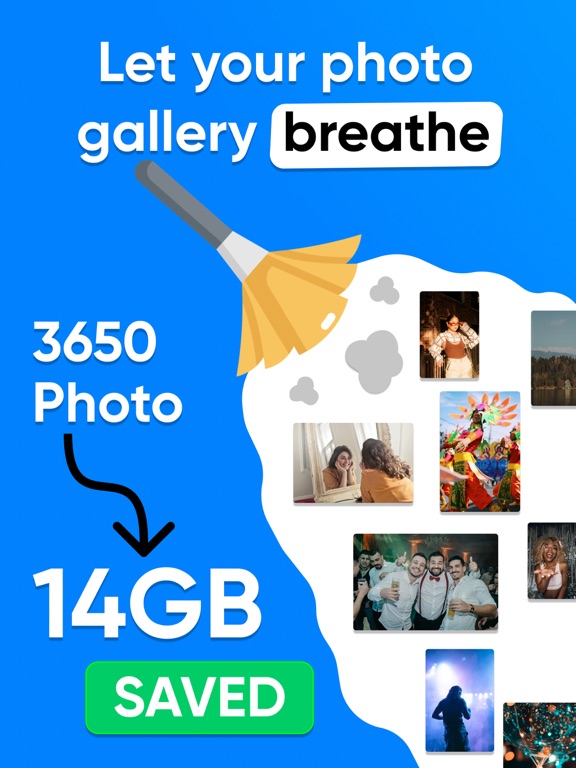 Photo Delete Swipe to Clean iPad screenshot 1 - Utilities app