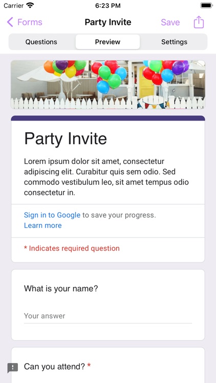 Forms for Google Forms & Drive