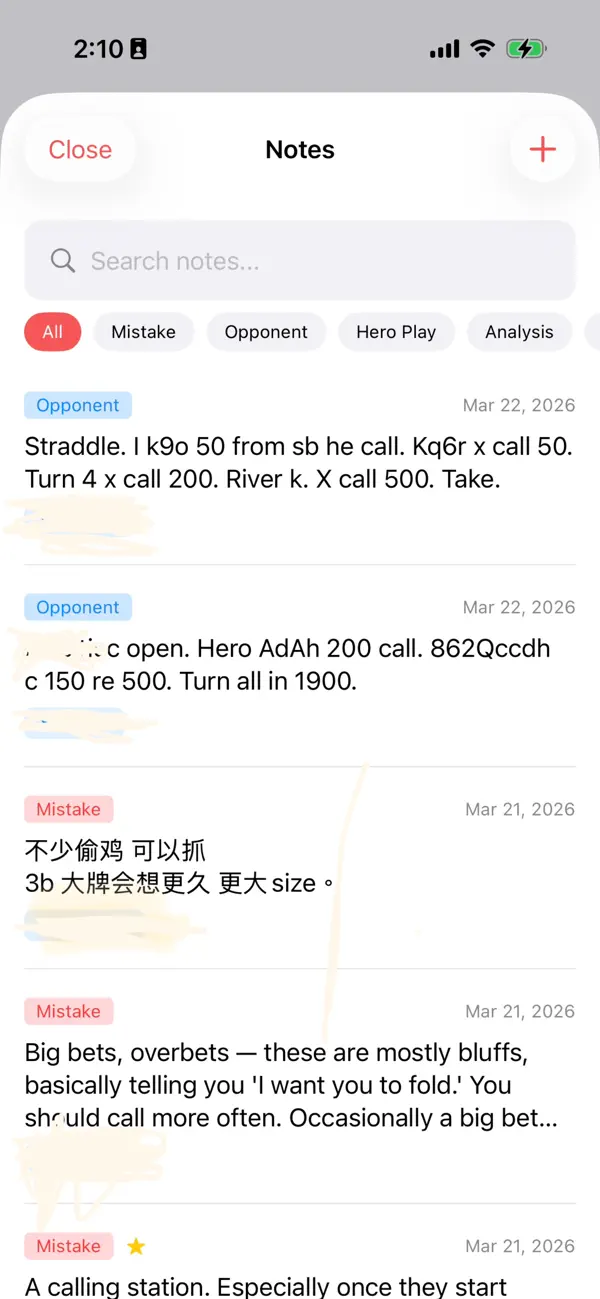 Screenshot #3 pour TiltFree: Poker Tracker & HUD