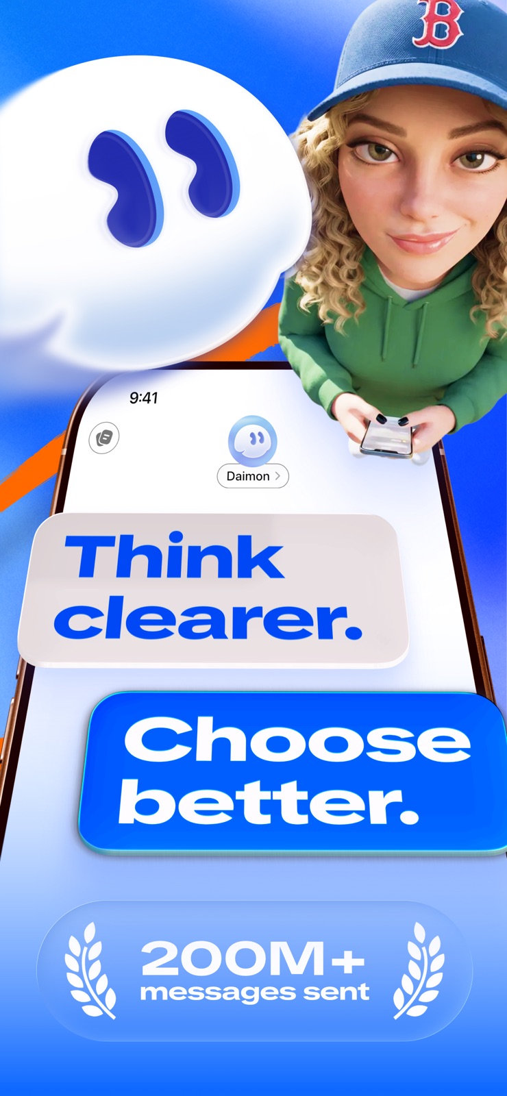 Daimon: Get Honest Advice iphone screenshot 1