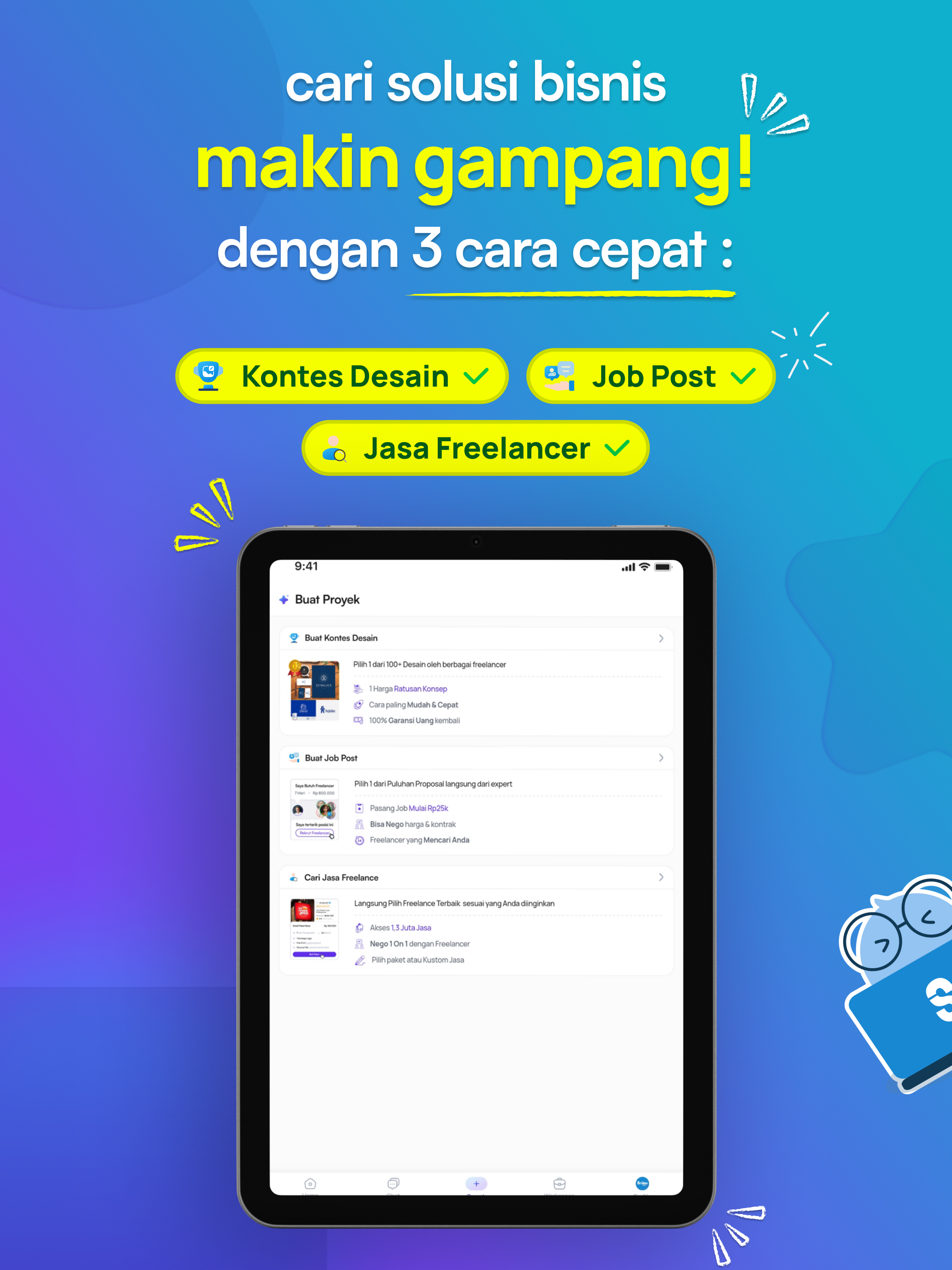Sribu: Pilih Freelance Terbaik