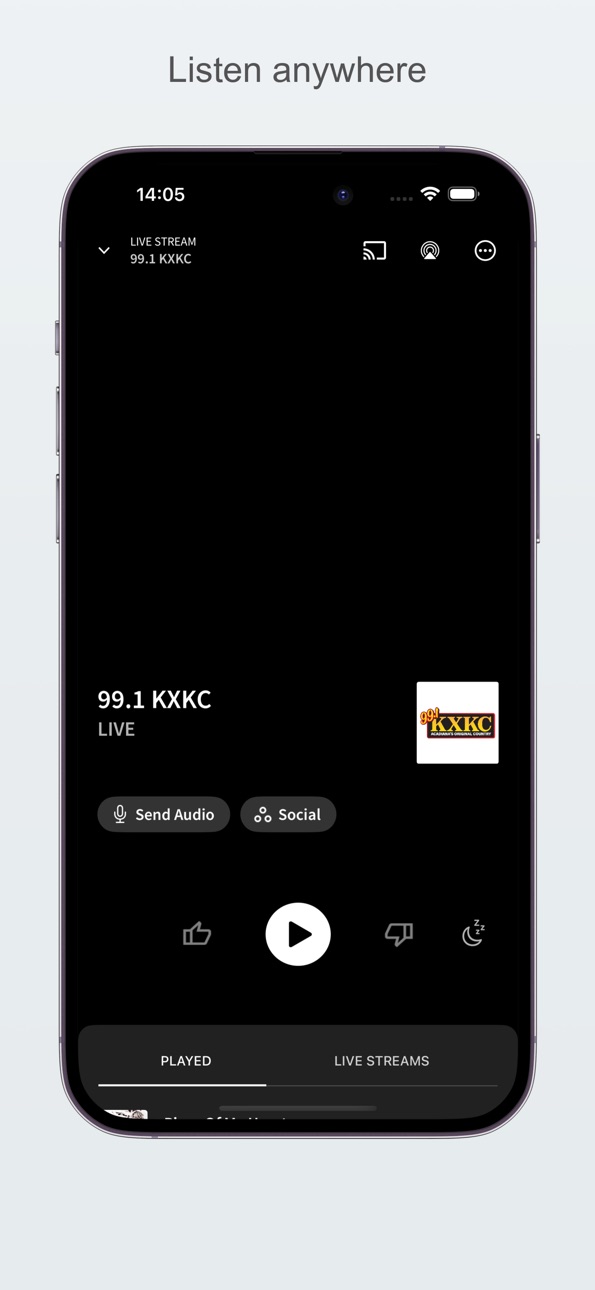iPhone screenshot
