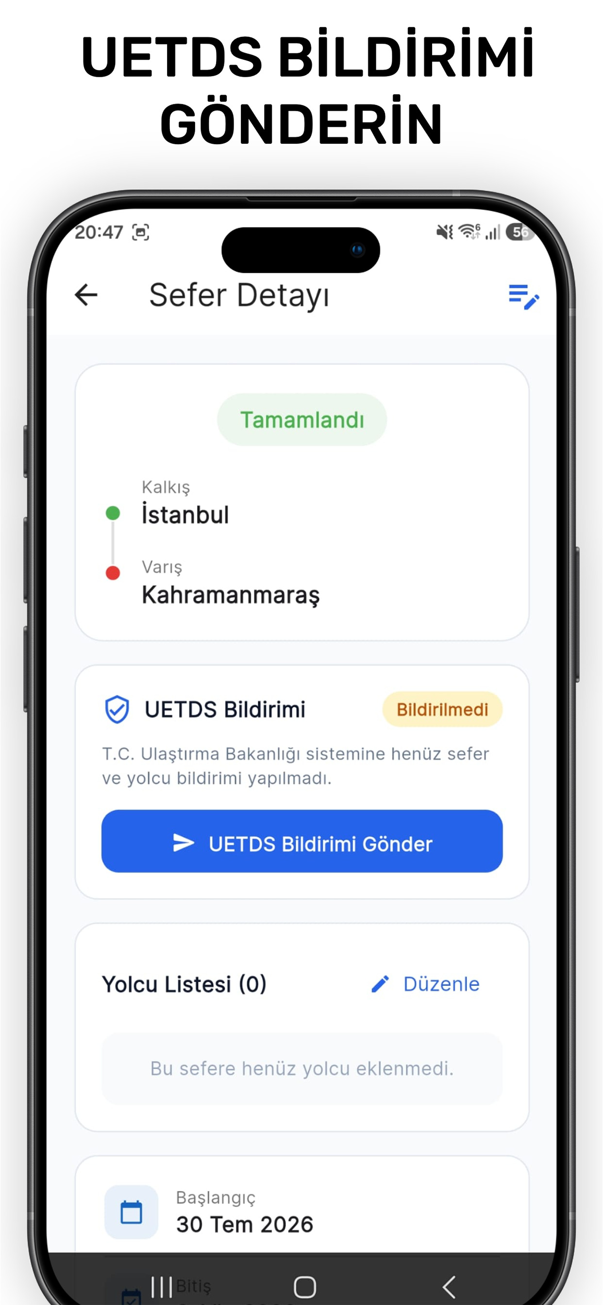 Seferix - Filo Yönetimi screenshot 4