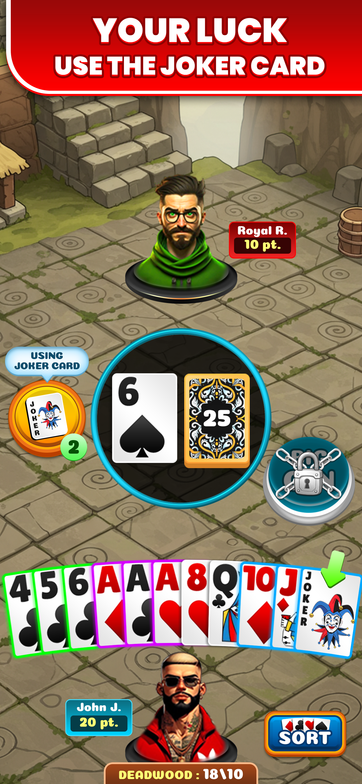 Gin Rummy Offline Card Games screenshot 3