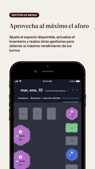Captura de pantalla de OpenTable Para Restaurantes en iPhone 1