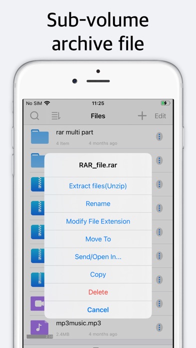 Unzip - zip file opener screenshot 3