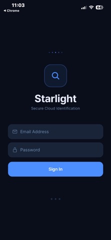 Starlight Call Lookup iPhone screenshot