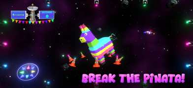 Outer Space Piñata Screenshot 1 of 9