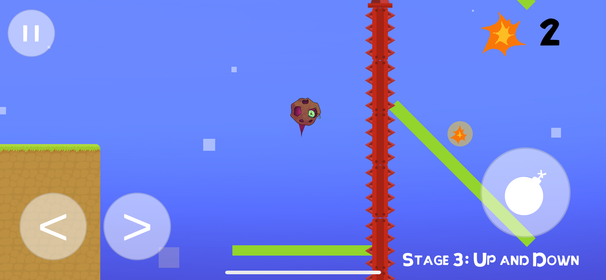 Bomb Blast: A Short Platformer
