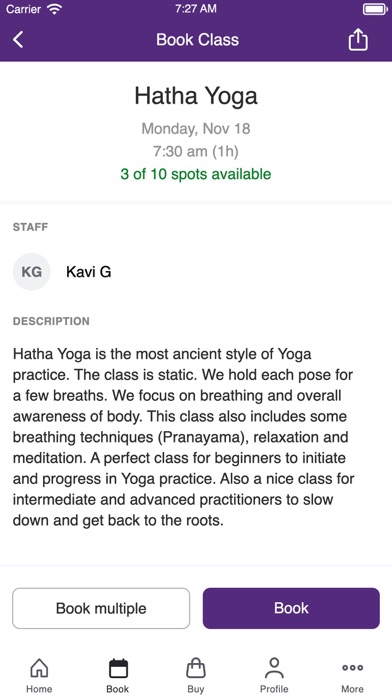 Our Yoga Place SG Screenshot