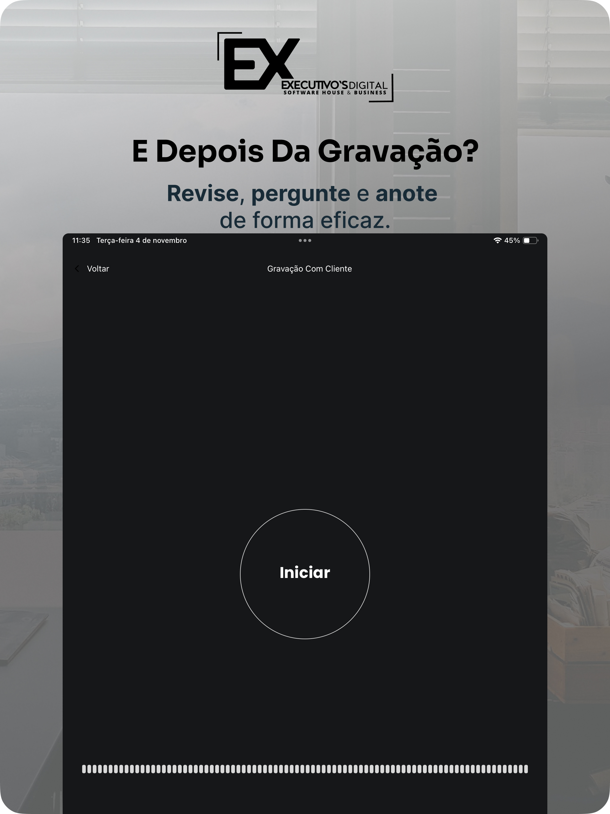 Ex Voice - Gravação de Reunião
