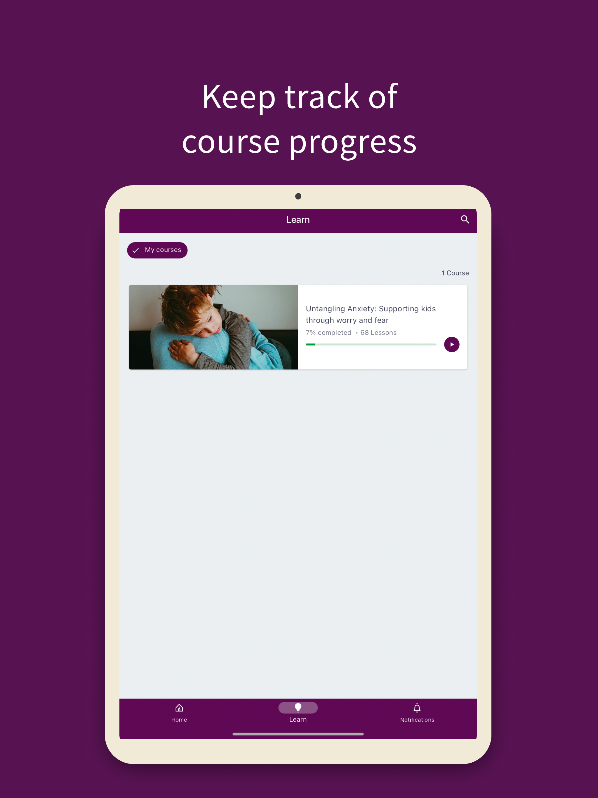 Parenting Place Learning Hub screenshot 6