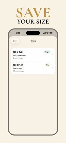 Ring Sizer - Ring Size Finder Screenshot 5 of 5