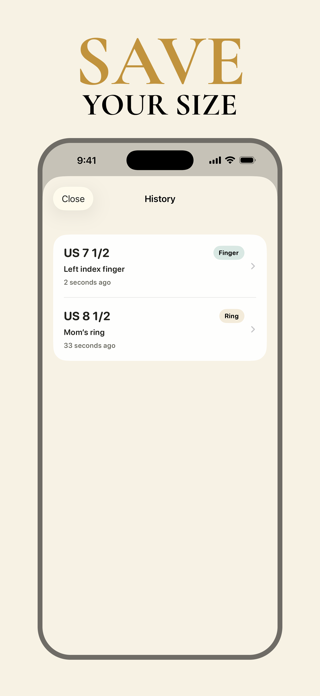 Ring Sizer - Ring Size Finder Screenshot 5 of 5