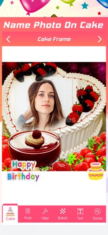 Name Photo On Cake - CakeSnap screenshot