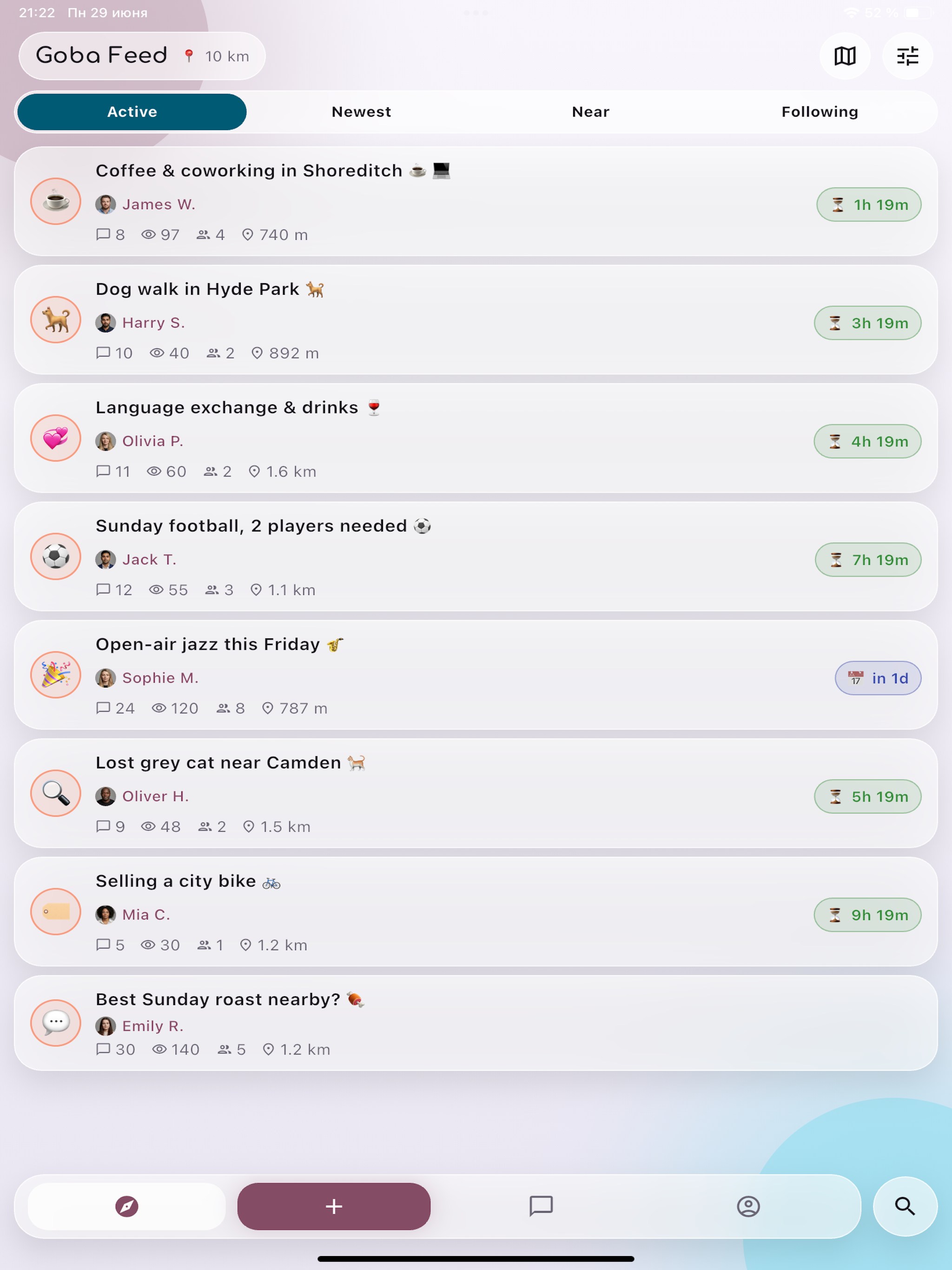 Goba: Social Network screenshot 4