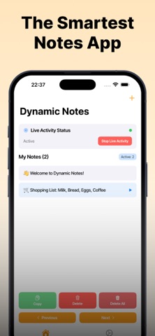Notes for Dynamic Island Notch Screenshot 1 of 5