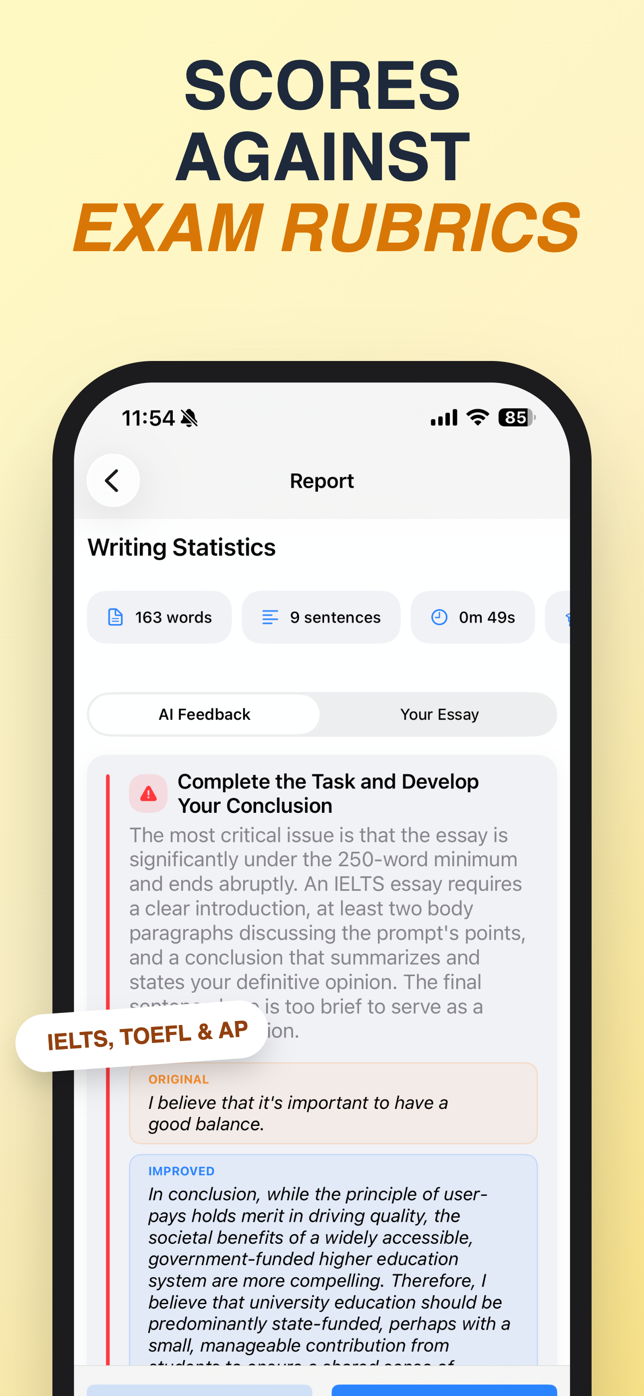 AI Essay Grader & Paper Scan