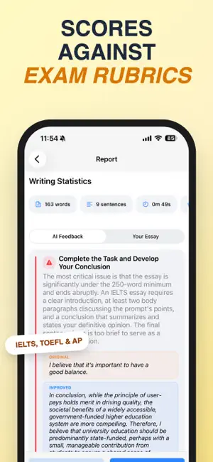 AI Essay Grader & Paper Scan screenshot 3