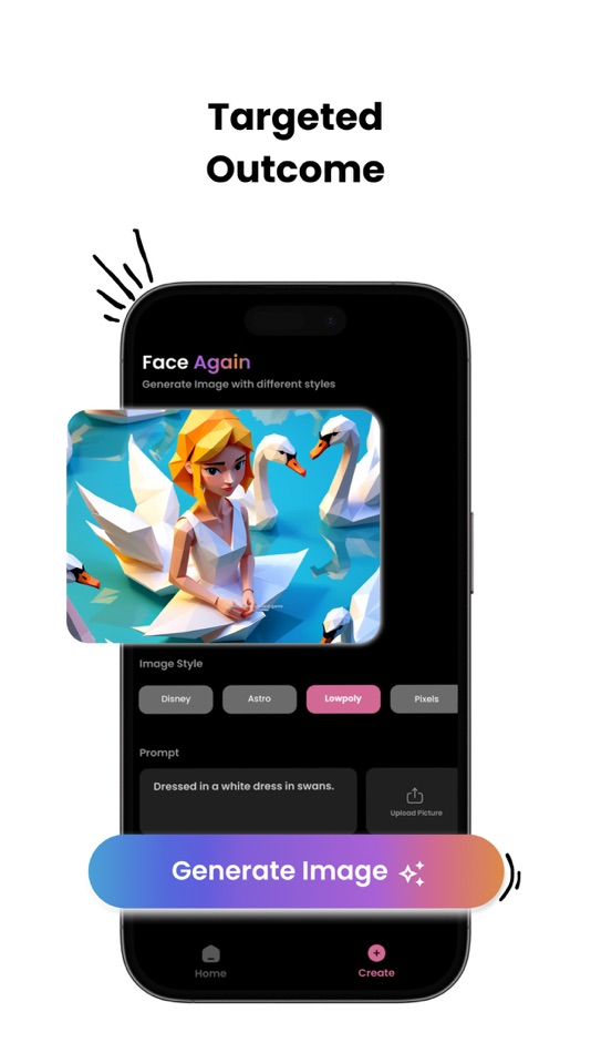 #3. Face Again: AI Photo Generator (iOS) 由: Alpay Ergul