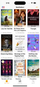 BestSellers for Book Store screenshot #1 for iPhone