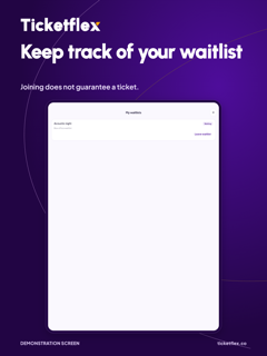 Ticketflex: Tickets & Events screenshot 8