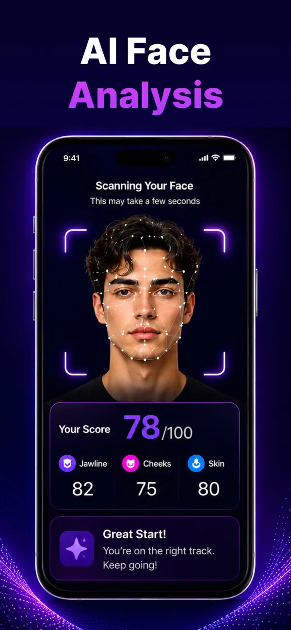 Screenshot #1 pour Bloater AI: Face Scan