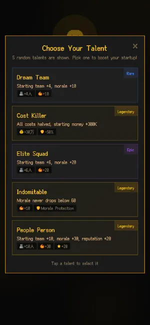 YesBoss: Startup Decision Sim screenshot 1