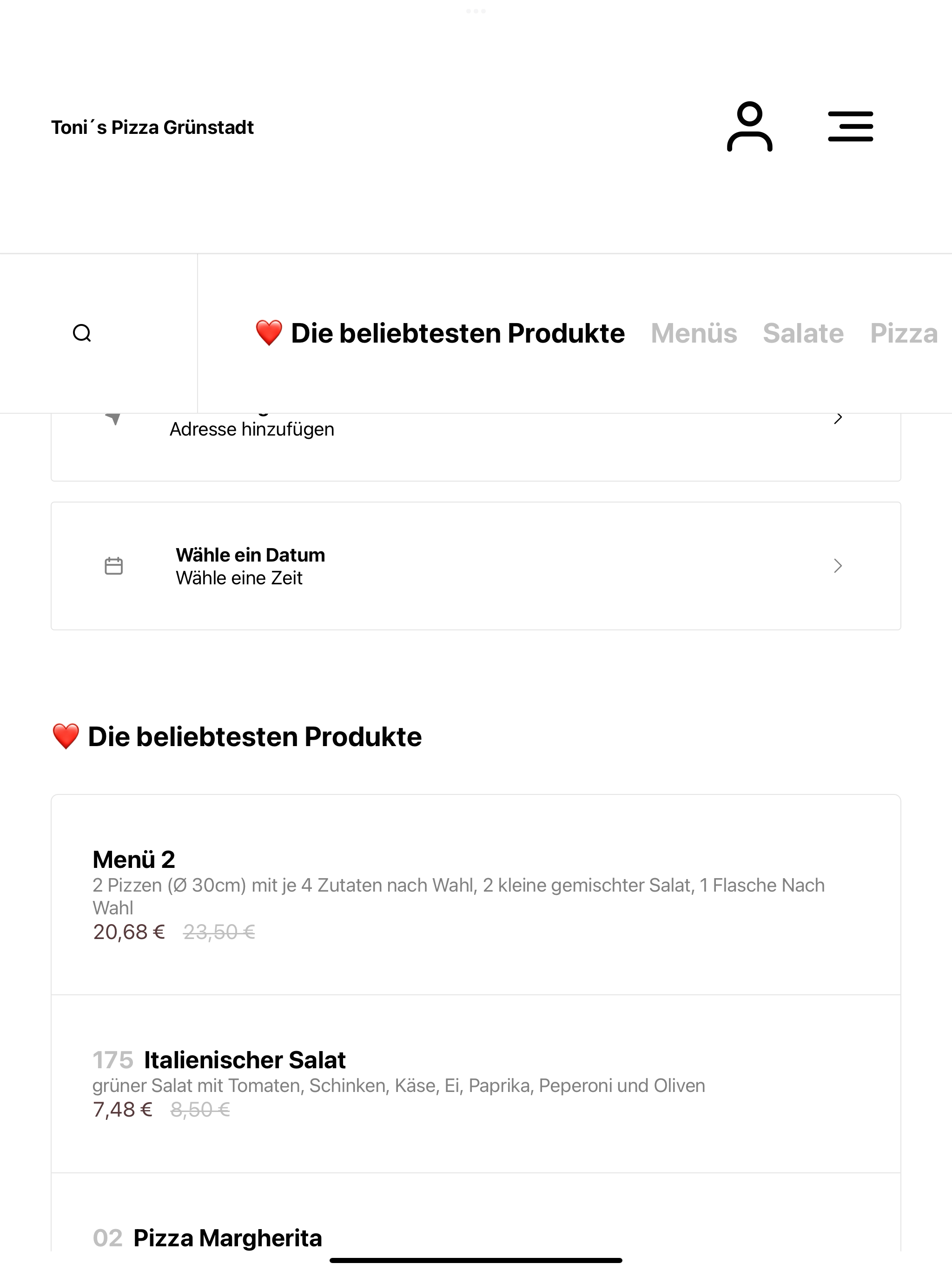 Toni´s Pizza Grünstadt screenshot 7
