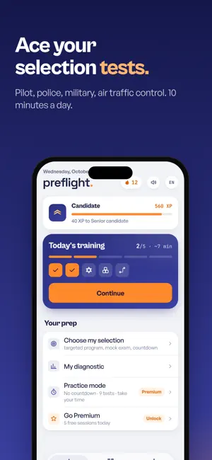 Brain Preflight: Aptitude Test screenshot 1