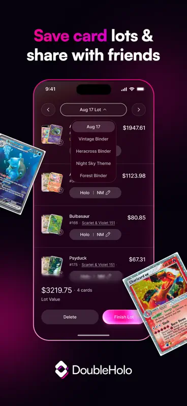 Double Holo: Card Scanner screenshot 3 of 10
