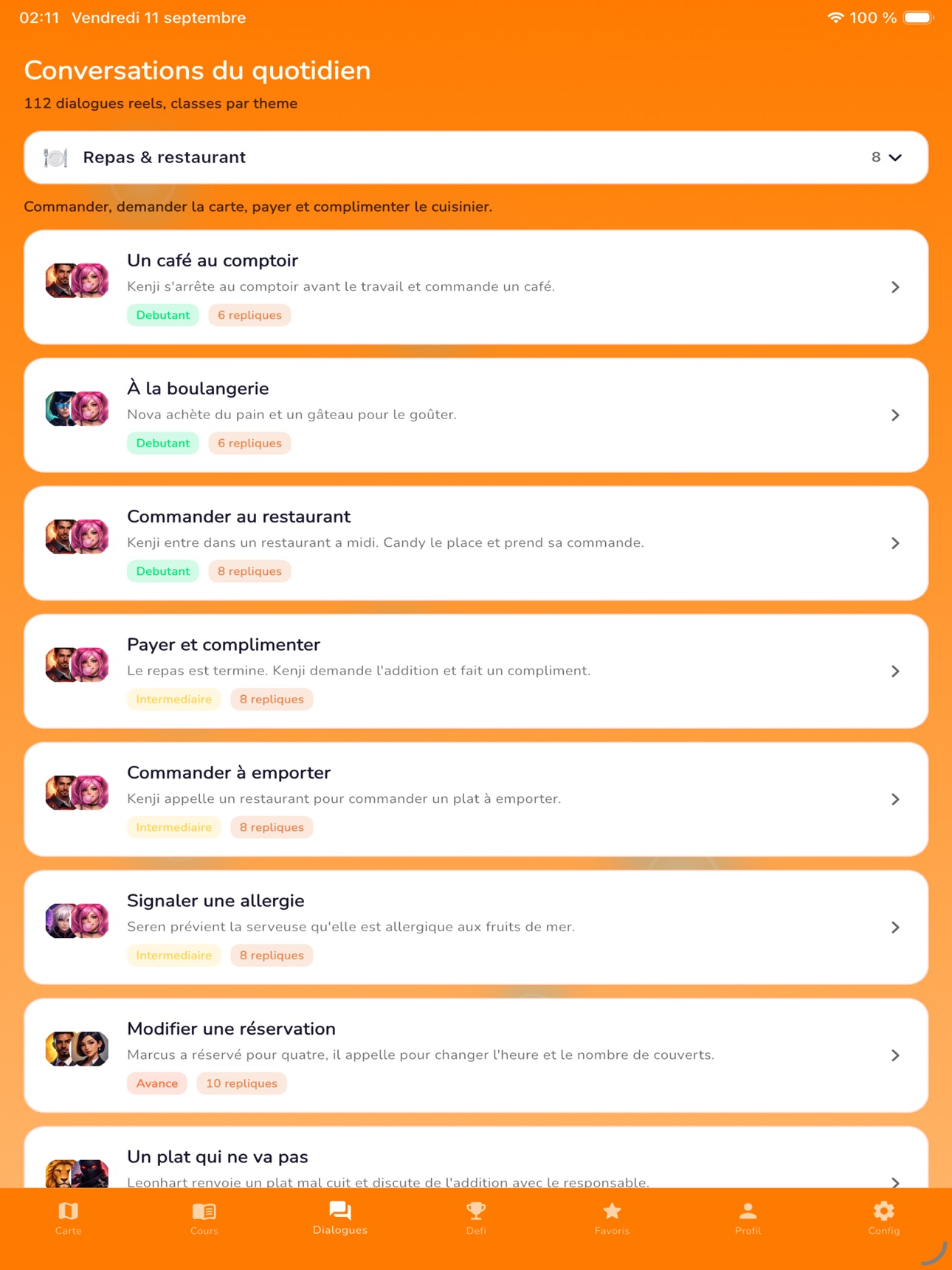 Screenshot 8 of L'italien en pyjama