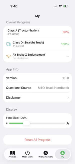 Ontario Truck Permit Test Prep screenshot 4