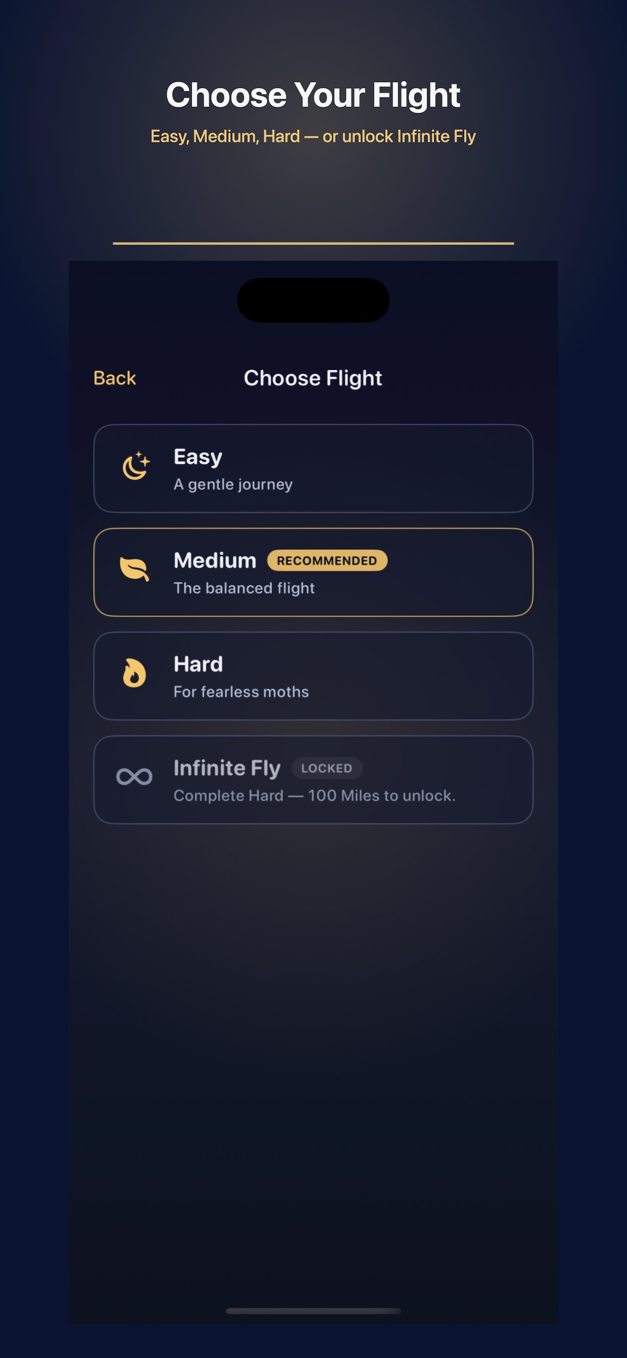 Screenshot 2 of MothLight — Follow the Light